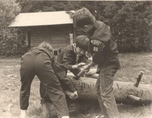 Cubs Practice Woodworking