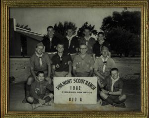 1962 Camp Russell Scouts at Philmont Scout Range & Explorer base