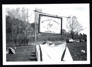 Troop 49 Tents at Camping Event