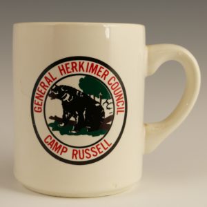 Camp Russell Gen. Herkimer Council Bear Mug (Undated)