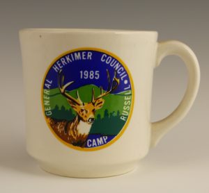 Camp Russell Gen. Herkimer Council Deer Mug (1985)
