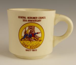Gen. Herkimer Council Camp Russell 50th Anniversary Mug (1977)